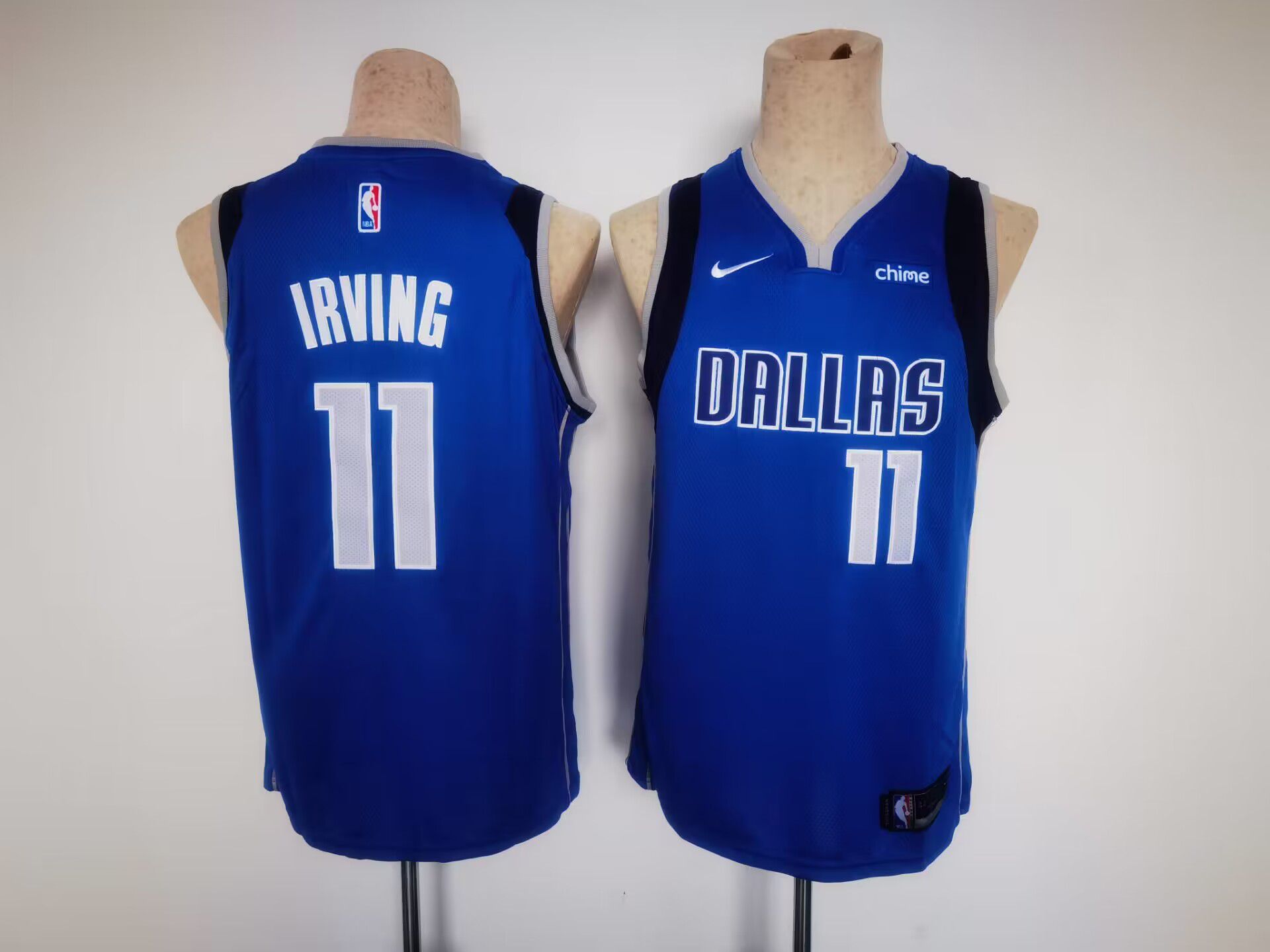 Men Dallas Mavericks #11 Irving Blue Game Nike 2023 NBA Jersey->dallas mavericks->NBA Jersey